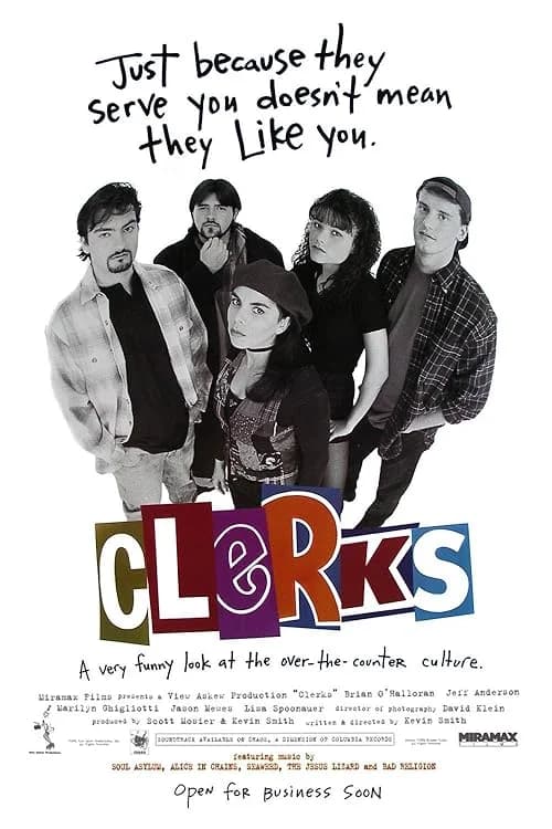 Clerks film posteri