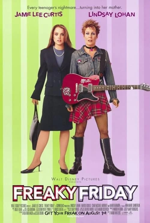 Freaky Friday film posteri