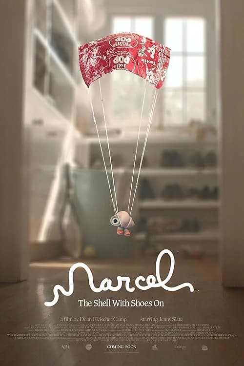 Marcel the Shell with Shoes On film posteri