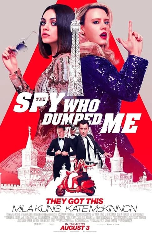 The Spy Who Dumped Me film posteri